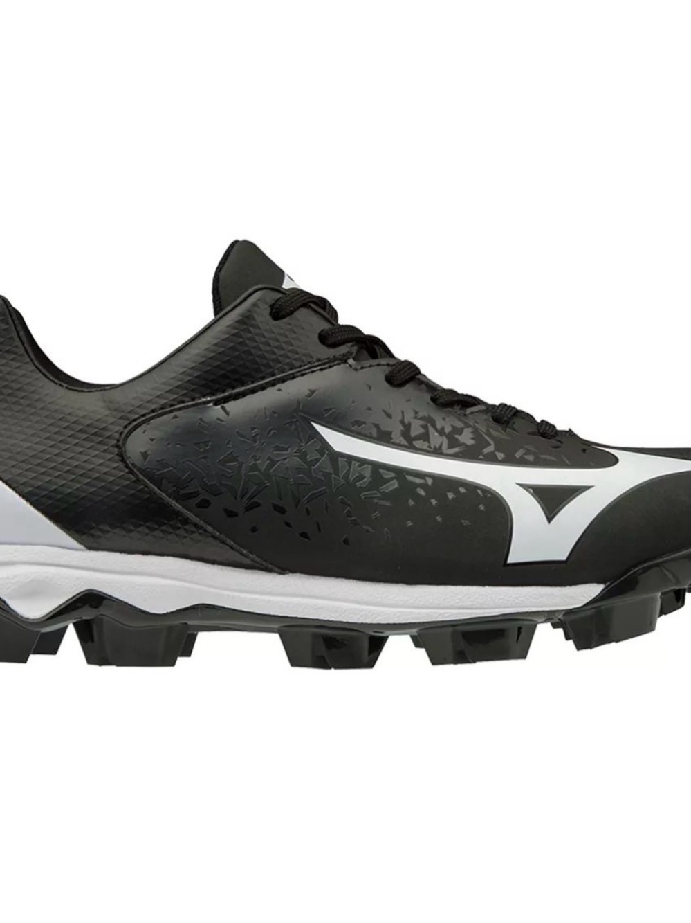 NWT Mizuno Wave Finch Select Nine Women’s Softball Cleats 7.5 Black White